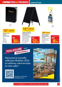 METRO - Prévisualisation de METRO catalogue valide à partir de 16/07/2026 | Page: 25 | Produits: Chevalet, Cadre