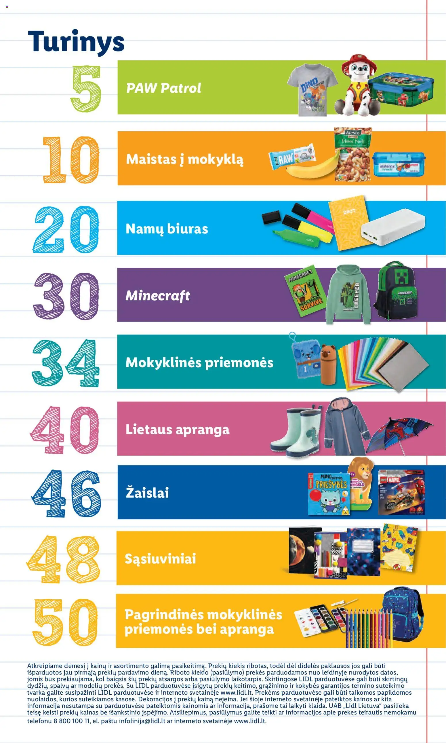 LIDL akcijos nuo 2026.07.20 | Puslapis: 3