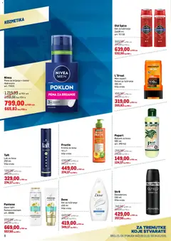 Metro katalog - pregled Metro kataloga - važi od 01.10.2026 | Strana: 8 | Proizvode: Balzam za kosu, Sos, Pena za brijanje, Gel za tuširanje