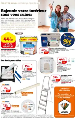 Weldom - Prévisualisation de Weldom catalogue valide à partir de 23/06/2026 | Page: 16 | Produits: Rouleau, Radiateur, Escabeau, Crème