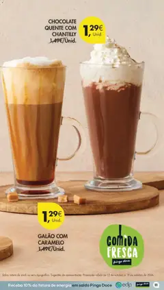 Pré-visualização Pingo Doce folheto válido de 13/10/2026 | Página: 15 | Produtos: Chocolate quente, Chantilly, Chocolate
