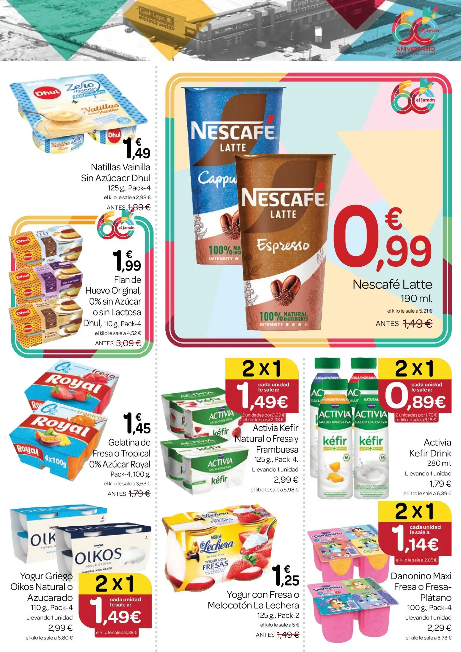 Supermercados El Jamón folleto │ válido desde el 28.05.2026 | Página: 27 | Productos: Gelatina, Yogur, Μαγειρική εστία, Fresas