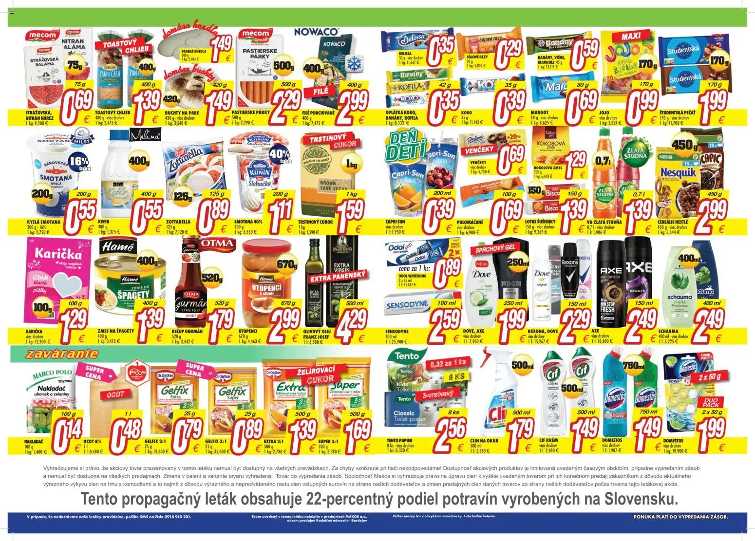Nové Makos akcie – leták je platný od 25.05.2026 | Strana: 2