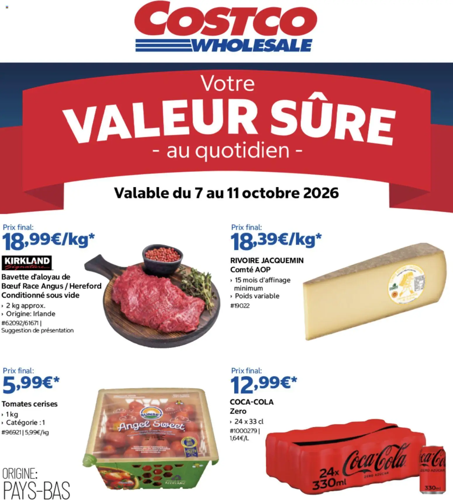 {H1} | Page: 1 | Produits: Cerises, Comté aop, Bavette d’aloyau, Bavette