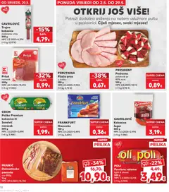 PERUTNINA Pileća prsa, u ovitku 100 g - Pregled kataloga iz trgovine Kaufland, vrijedi od 20.05.2026 | Stranica: 10