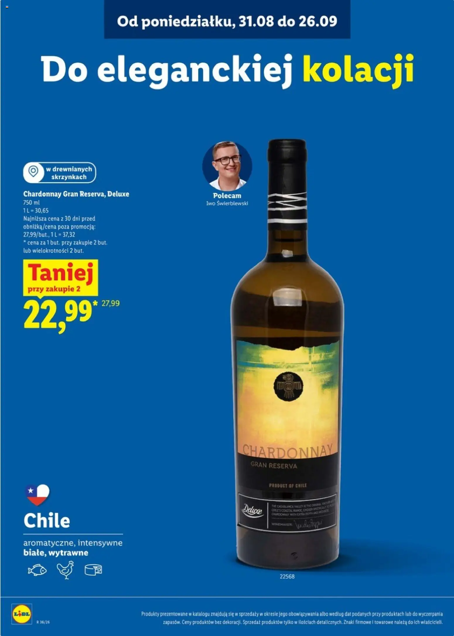 Lidl Katalog karta win od 31.08.2026 | Strona: 10 | Produkty: Chardonnay