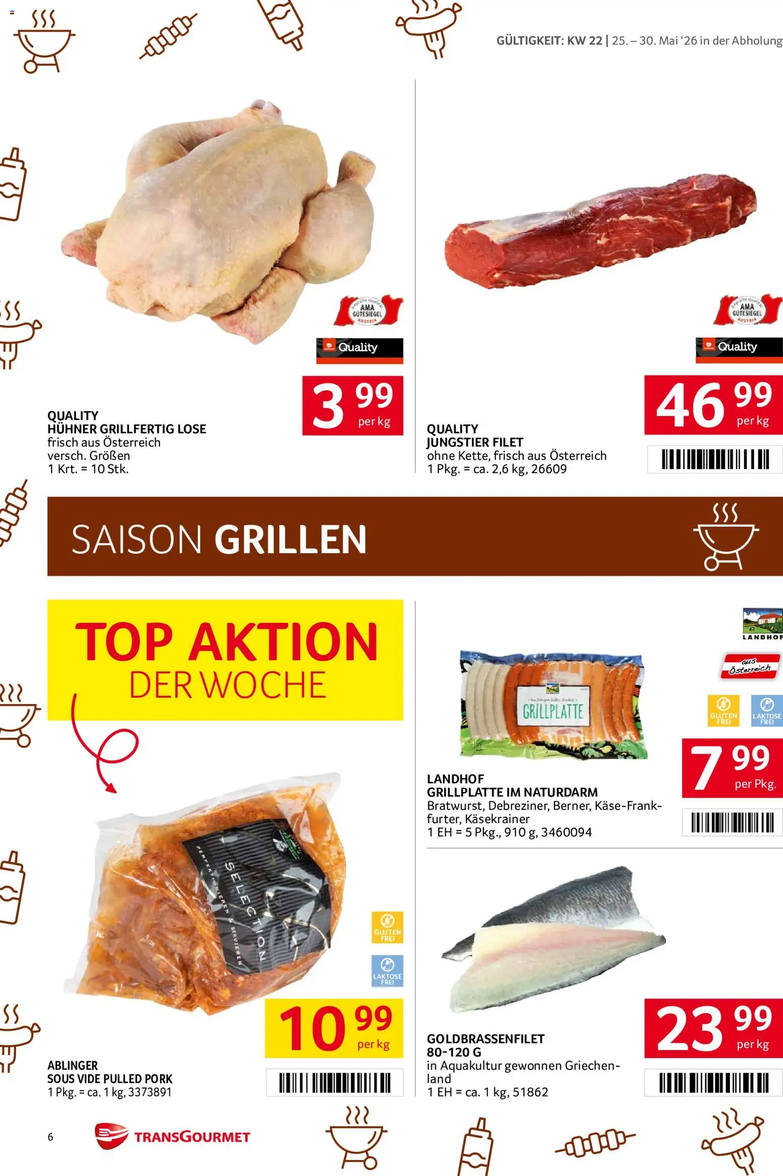 Transgourmet Flugblatt gültig ab 25.05.2026 | Seite: 6