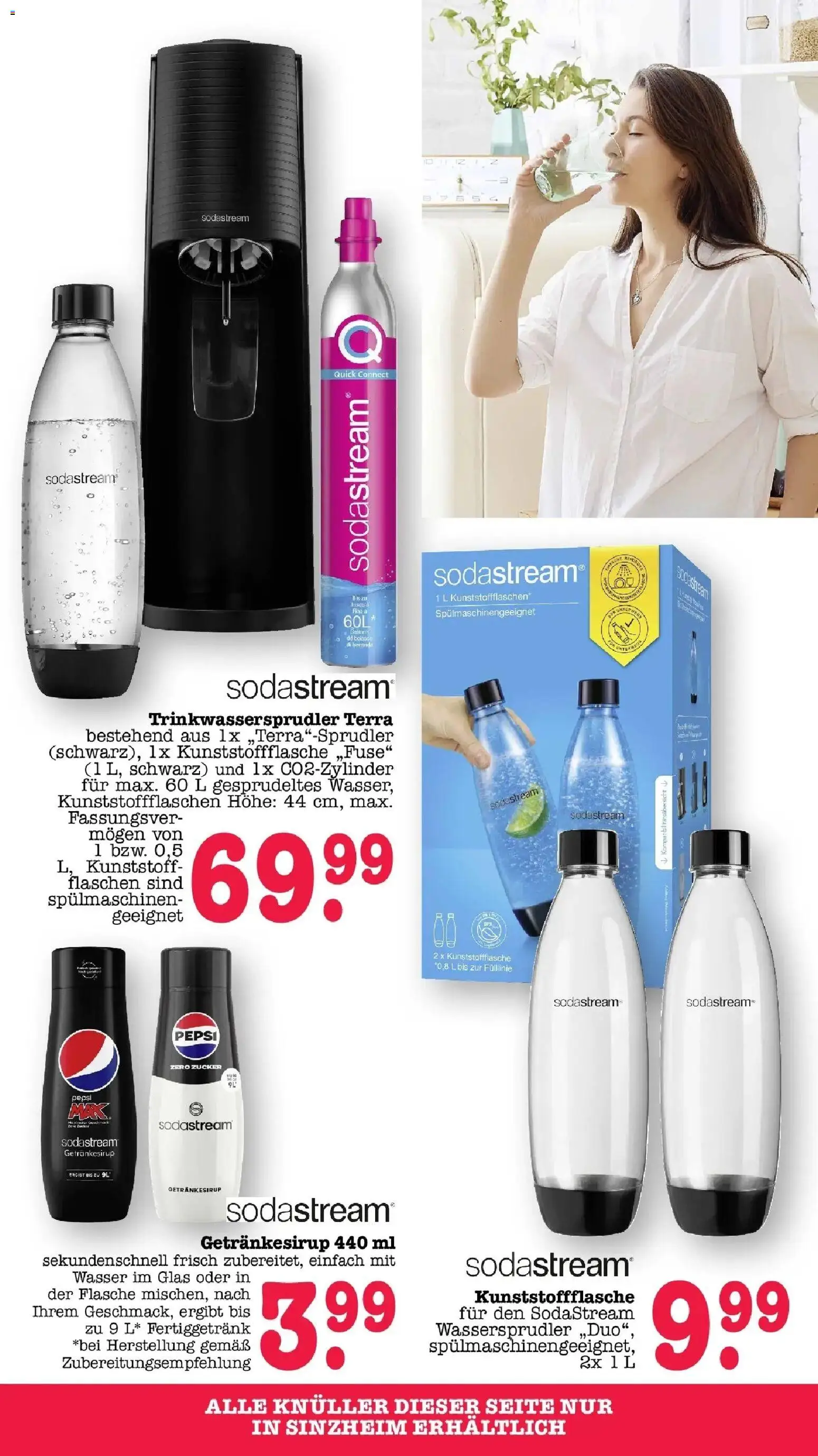 Edeka Prospekt Bühlertal (ab 17.08.2026) » Angebote Online | Seite: 69 | Produkte: Wasser, Zucker, Pepsi, Sodastream