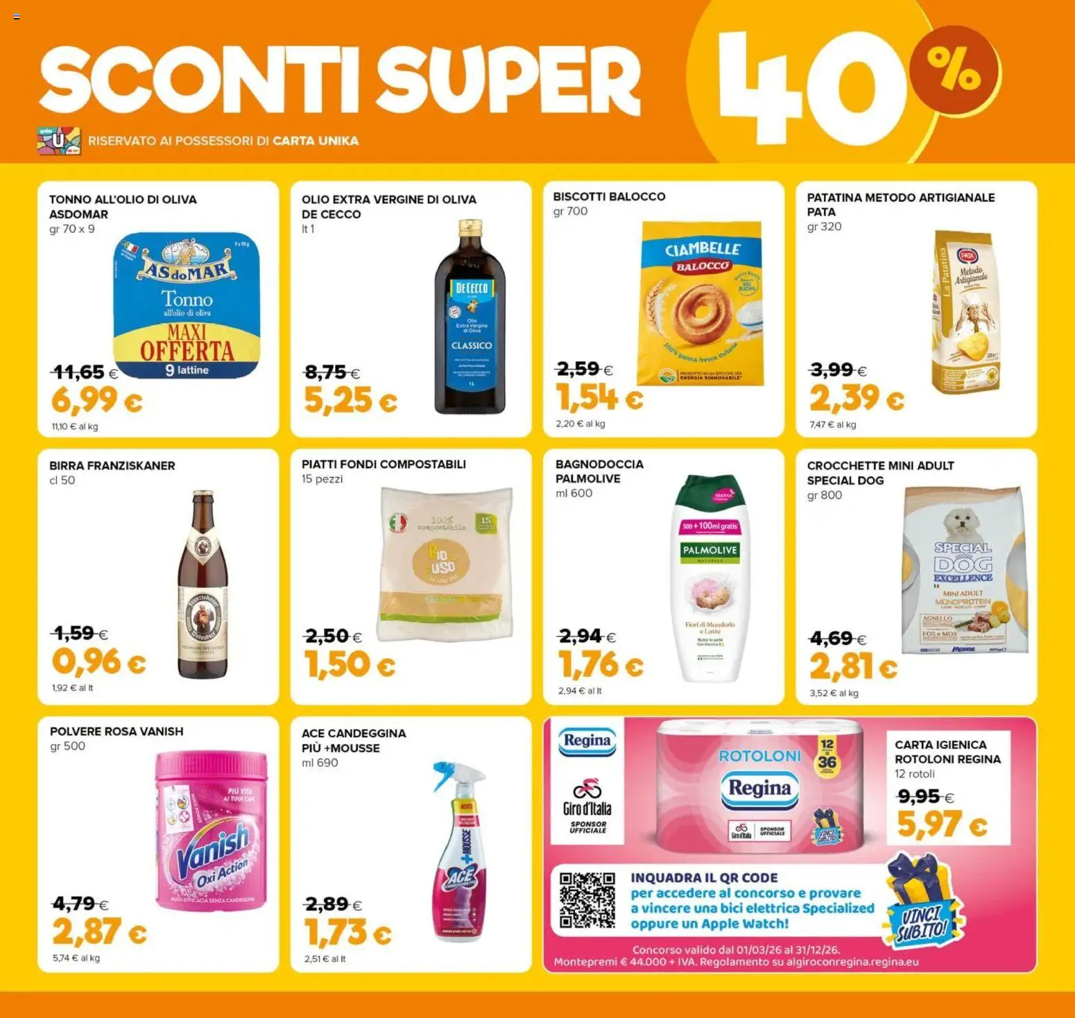Volantino Oasi del 20.05.2026 | Pagina: 3 | Prodotti: Ciambelle, Birra, Biscotti, Olio