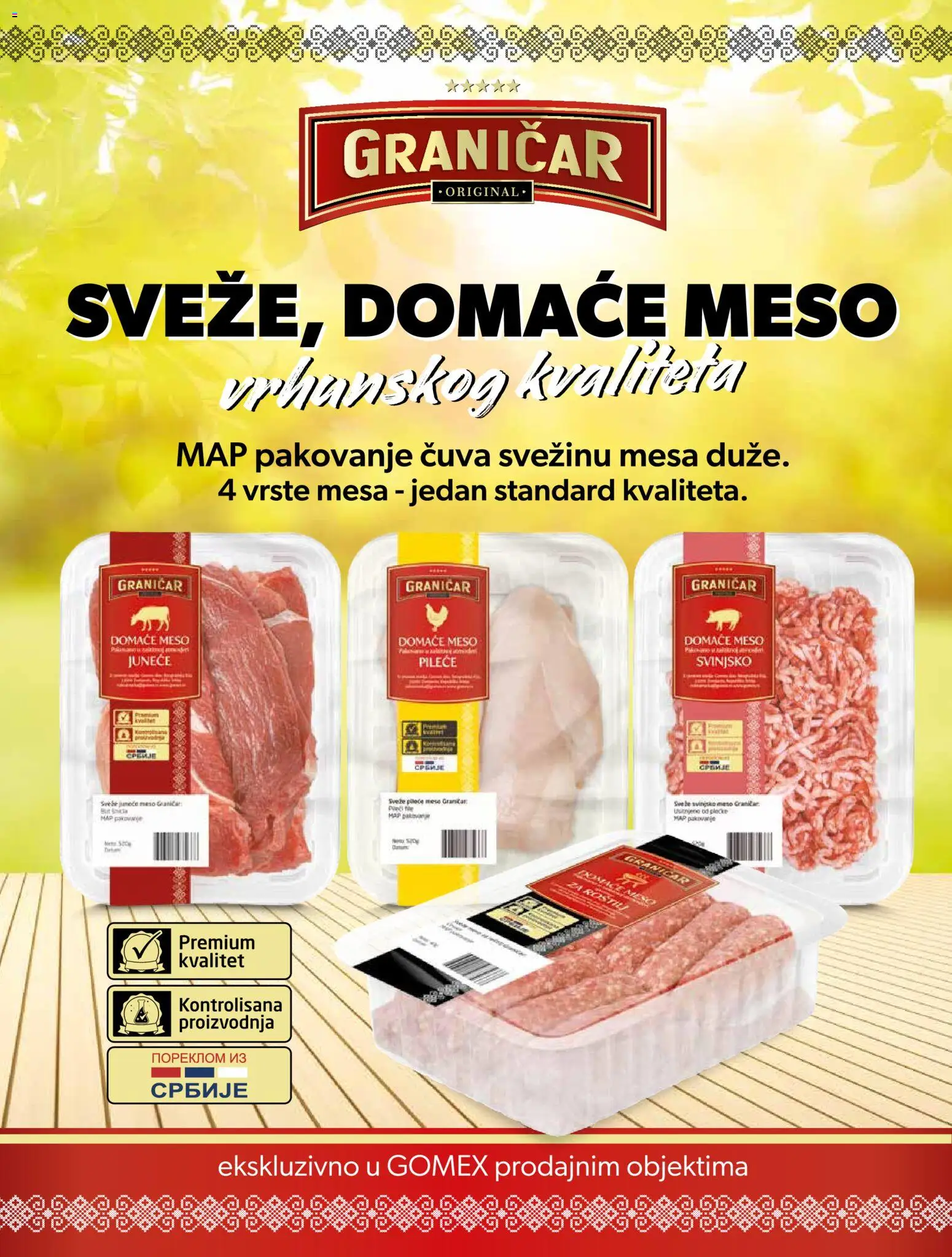 Gomex katalog - važi od 10.06.2026 | Strana: 21 | Proizvode: Pakovanje