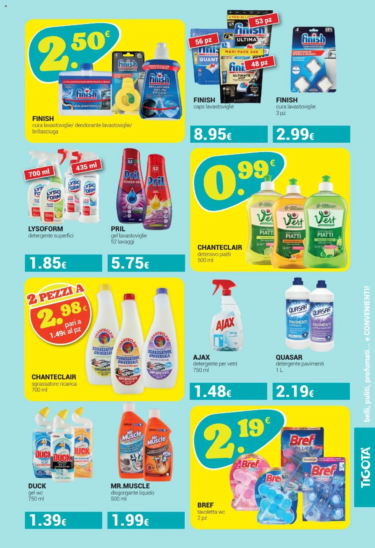 Volantino Tigotà del 01/07/2026 | Pagina: 19 | Prodotti: Detergente, Lavastoviglie, Lavanda, Profumo