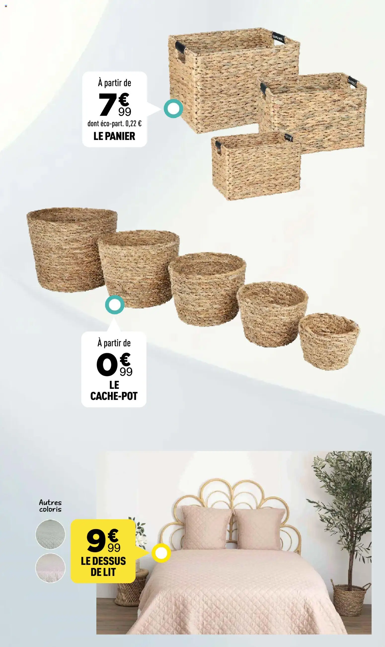 {H1} | Page: 18 | Produits: Lit, Panier