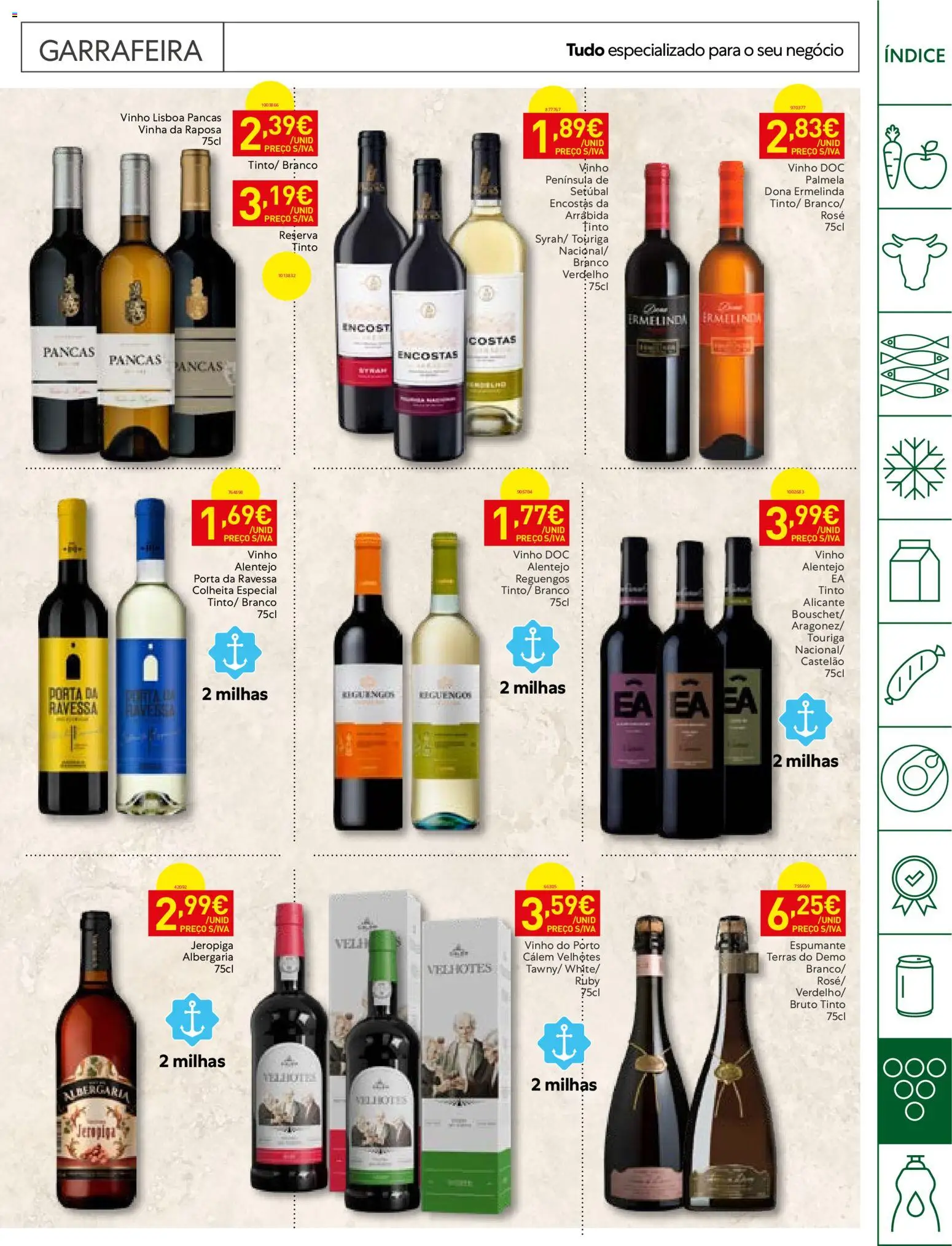 Recheio folheto Horeca │ válido de 06/10/2026 | Página: 25 | Produtos: Porta, Espumante, Vinho do Porto, Vinho
