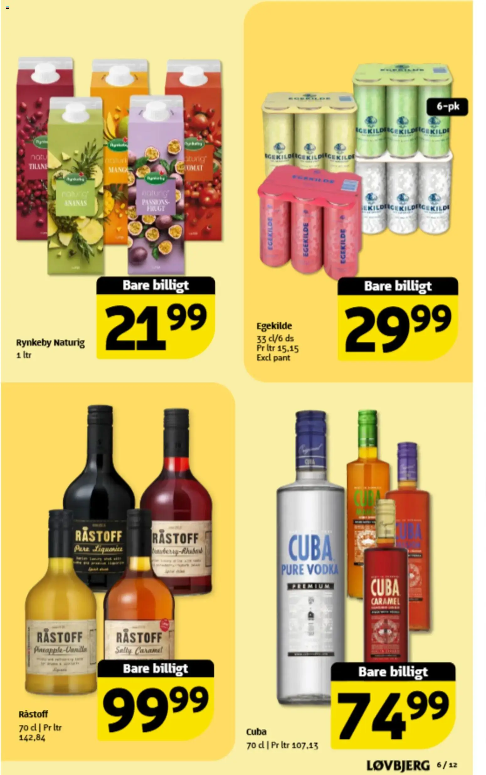 Løvbjerg tilbudsavis – gyldig fra 22.05.2026 | Side: 6 | Produkter: Ananas, Vodka