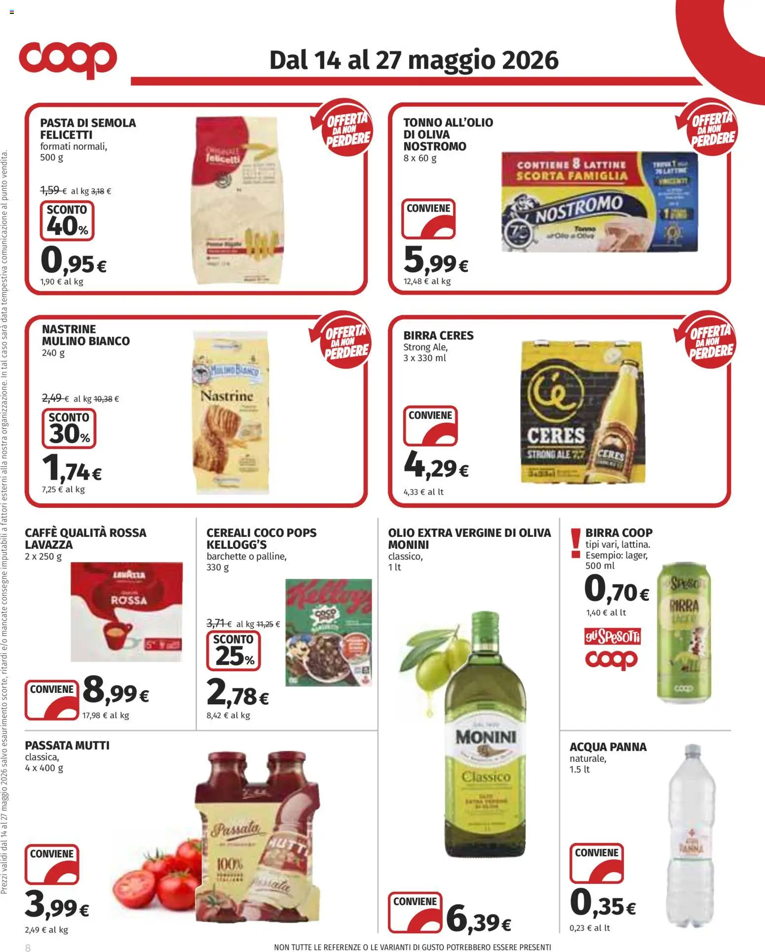 Volantino COOP del 14.05.2026 | Pagina: 8