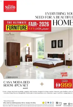 Preview of Nesto catalogue Home valid from 14 Sep, 2026