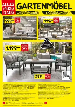 XXXLutz Gartenmöbelabverkauf ab 01.08.2026 gültig | Seite: 2 | Produkte: Tisch, Gartenmöbel