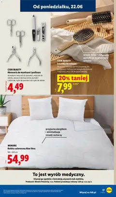 Náhled letáku Lidl Polsko katalog od 22.06.2026 | Strana: 19 | Produkty: Cien, Aloe vera