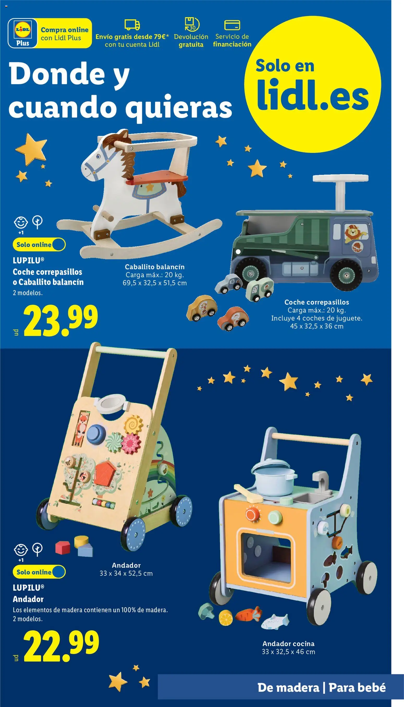 Lidl - Juguetes de madera │ válido desde el 21/10/2026 | Página: 19 | Productos: Cocina