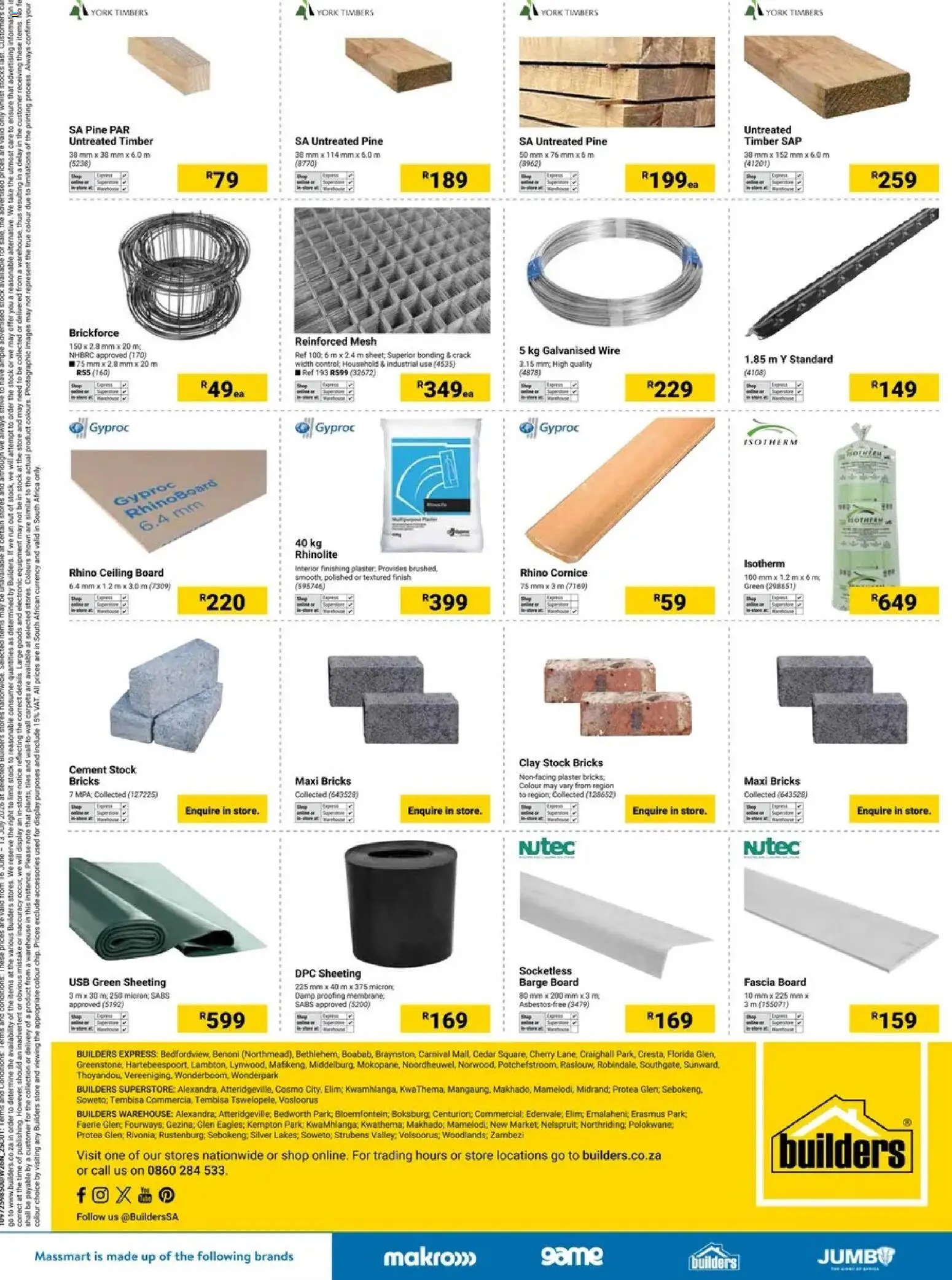 New Builders catalogue – valid from 16.06.2026 | Page: 8