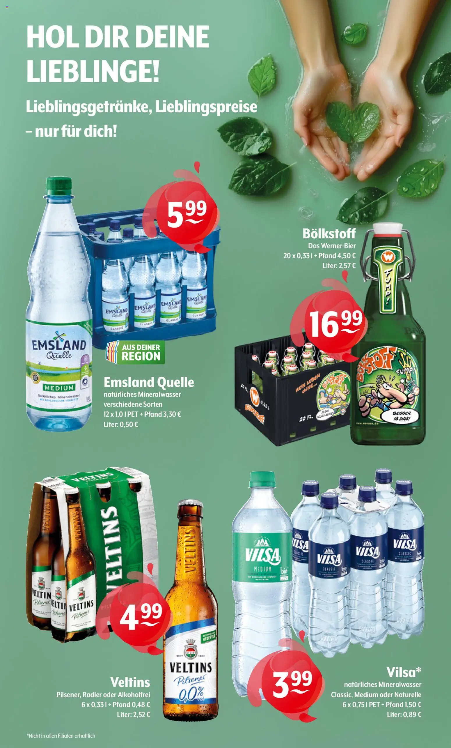 Getränke Hoffmann - Nordrhein - Westfalen – gültig ab 11.05.2026 | Seite: 9 | Produkte: Pils, Mineralwasser, Radler, Veltins