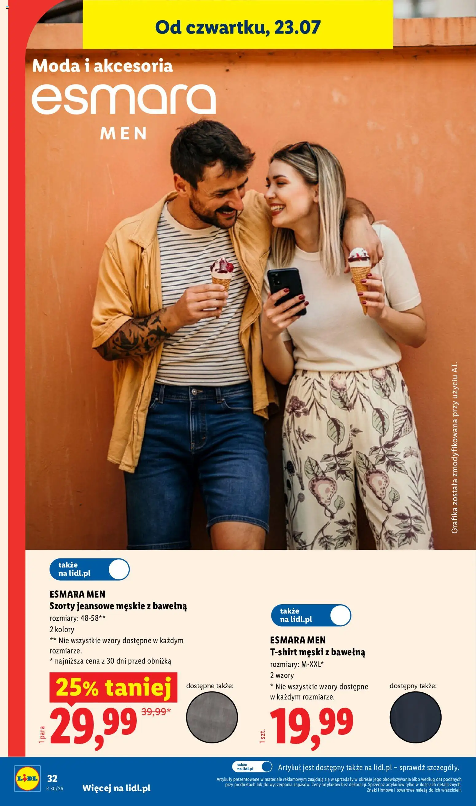 Lidl Katalog od 20.07.2026 | Strona: 40 | Produkty: Szorty
