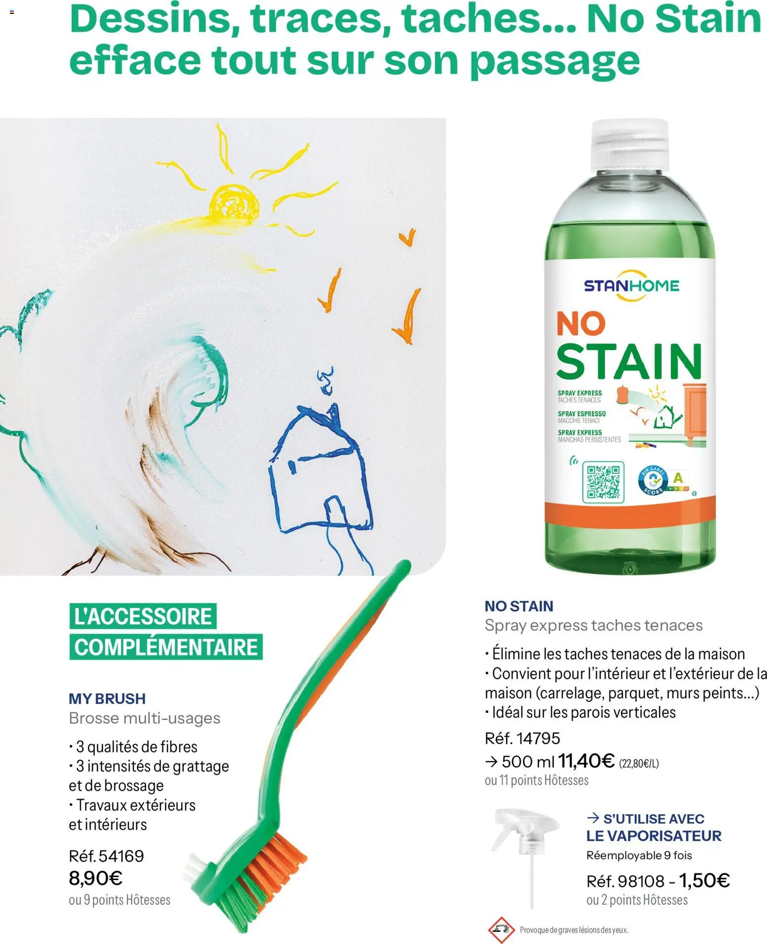 {H1} | Page: 34 | Produits: Brosse, Vaporisateur