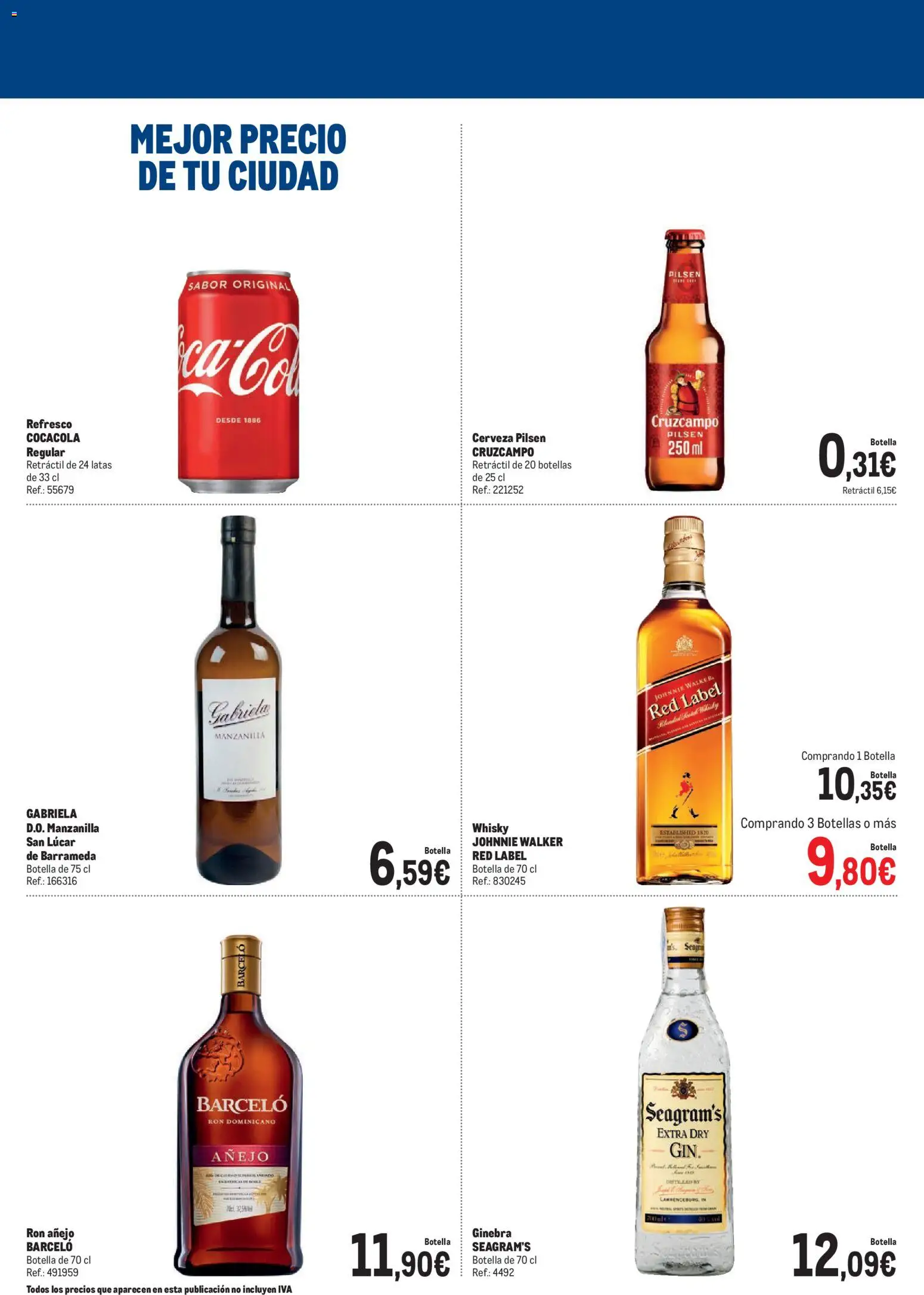 Makro Especial Rocío II │ válido desde el 08.05.2026 | Página: 3 | Productos: Ron, Cerveza, Ginebra, Whisky