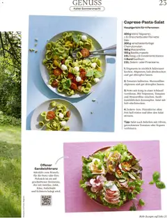 Migros aktionen Magazin ab 01.07.2026 gültig | Seite: 23 | Produkte: Teigwaren, Tomaten, Salat, Salz