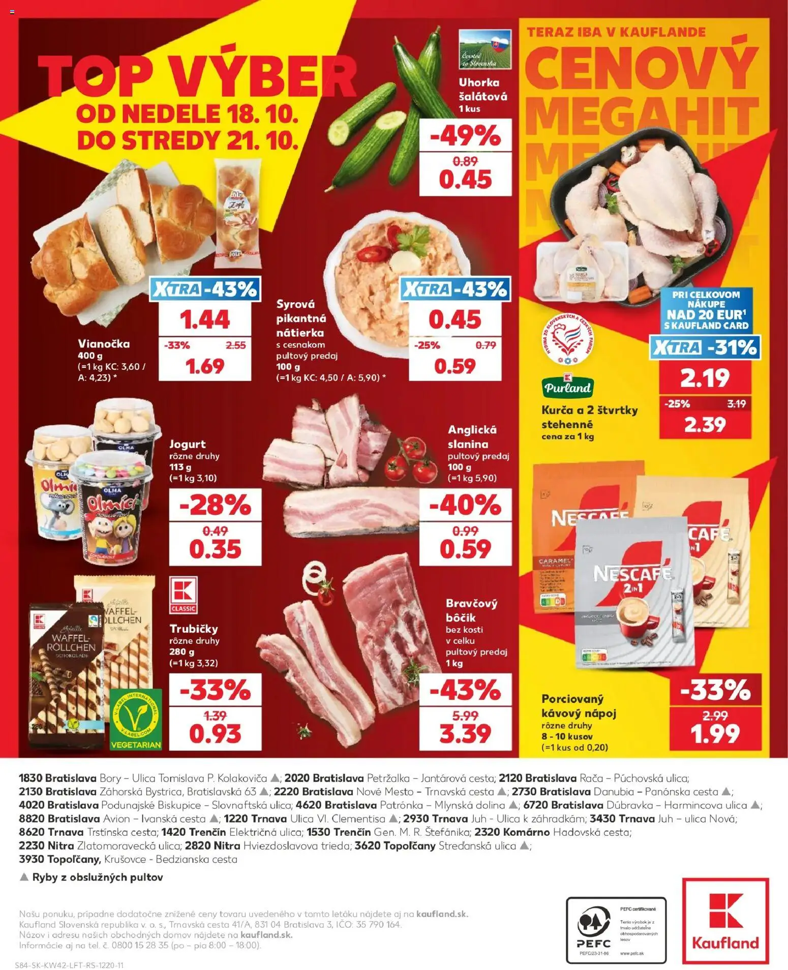 Kaufland SK akciós ujság - amely érvényes a következő dátumtól: 2026.10.15. | Oldal: 84