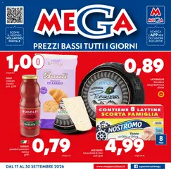 Anteprima del volantino Mega volantino valido a partire dal 17/09/2026