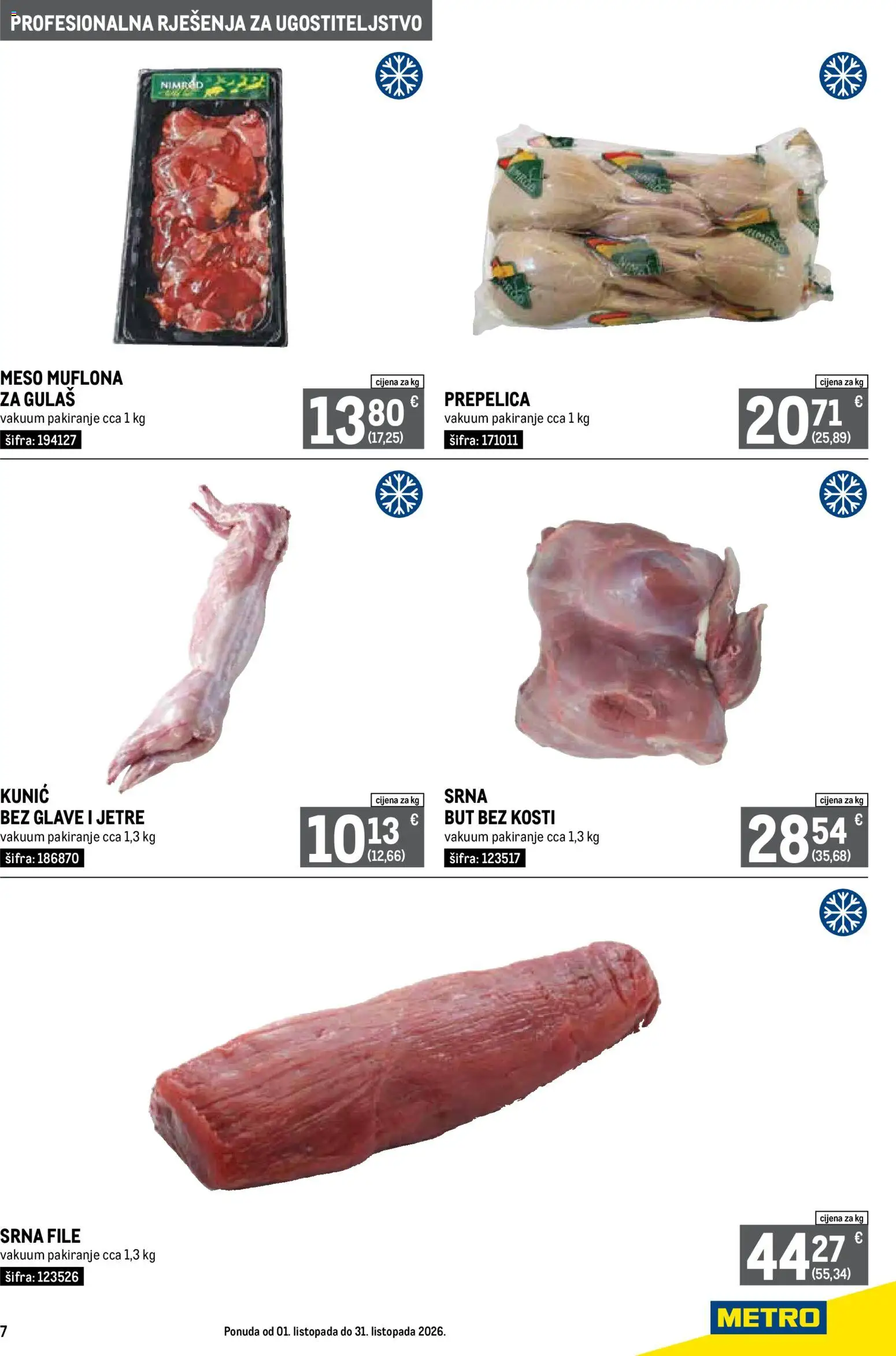 Metro katalog | vrijedi od 01.10.2026 | Stranica: 7 | Proizvodi: File, Meso