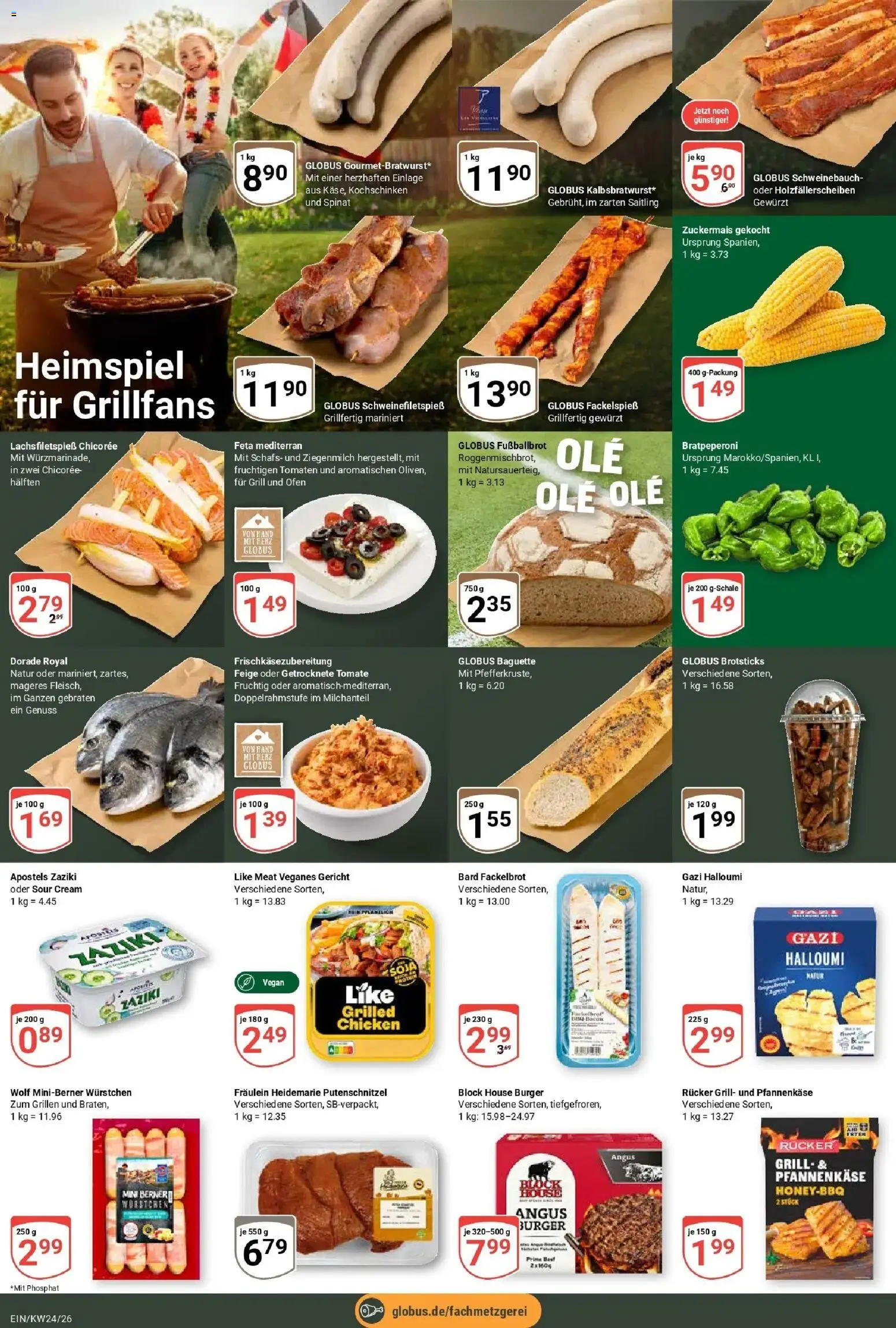 Globus Prospekt Homburg-Einöd – gültig ab 08.06.2026 | Seite: 8 | Produkte: Ofen, Schweinebauch, Putenschnitzel, Like meat