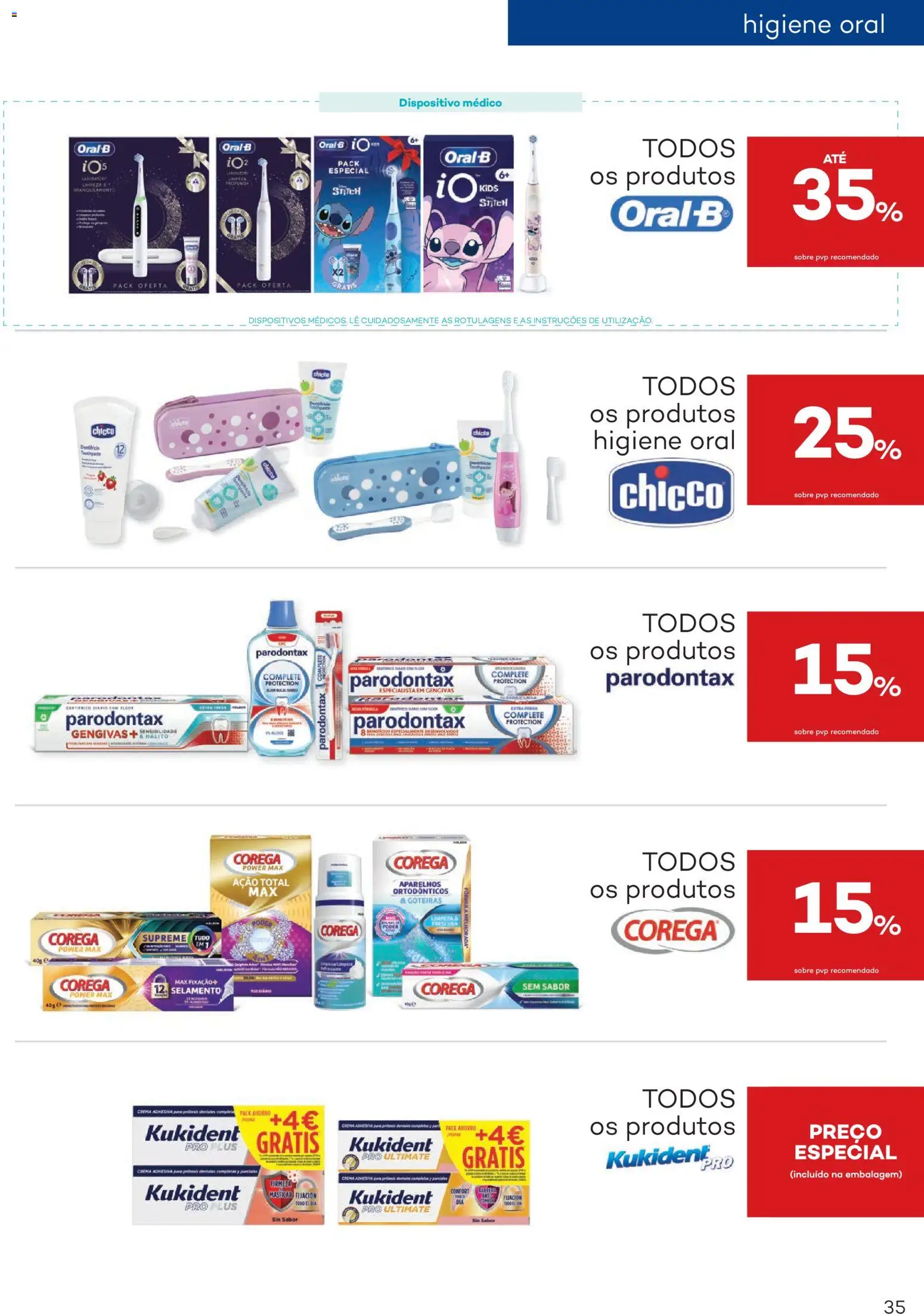 Well’s folheto │ válido de 27/10/2026 | Página: 35 | Produtos: Higiene oral
