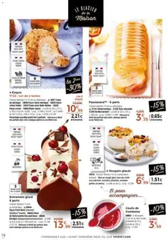 Thiriet - Prévisualisation de Thiriet - Catalogue Livraison 2026 valide à partir de 07/09/2026 | Page: 16 | Produits: Glaces, Parfums, Mousse, Raisins