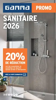 GAMMA - Special Sanitaires - Voorbeeld van een folder van GAMMA, geldig van 07/10/2026
