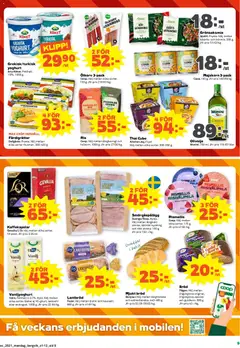 Stora Coop erbjudanden - Förhandsvisning av reklamblad från butik Stora Coop aktuell från 18.05.2026 | Sida: 9 | Produkter: Lingongrova, Smörgåspålägg, Yoghurt, Bröd