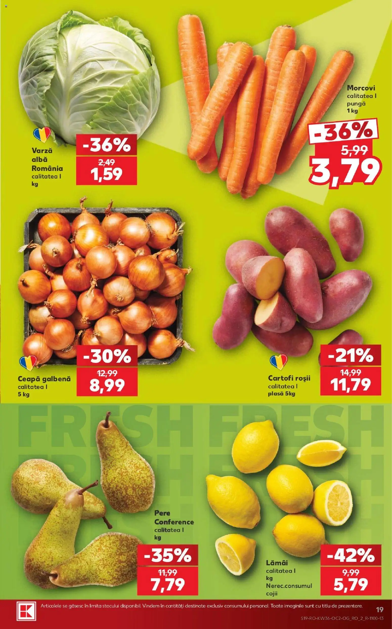 Kaufland RO akciós ujság - amely érvényes a következő dátumtól: 2026.09.02. | Oldal: 19