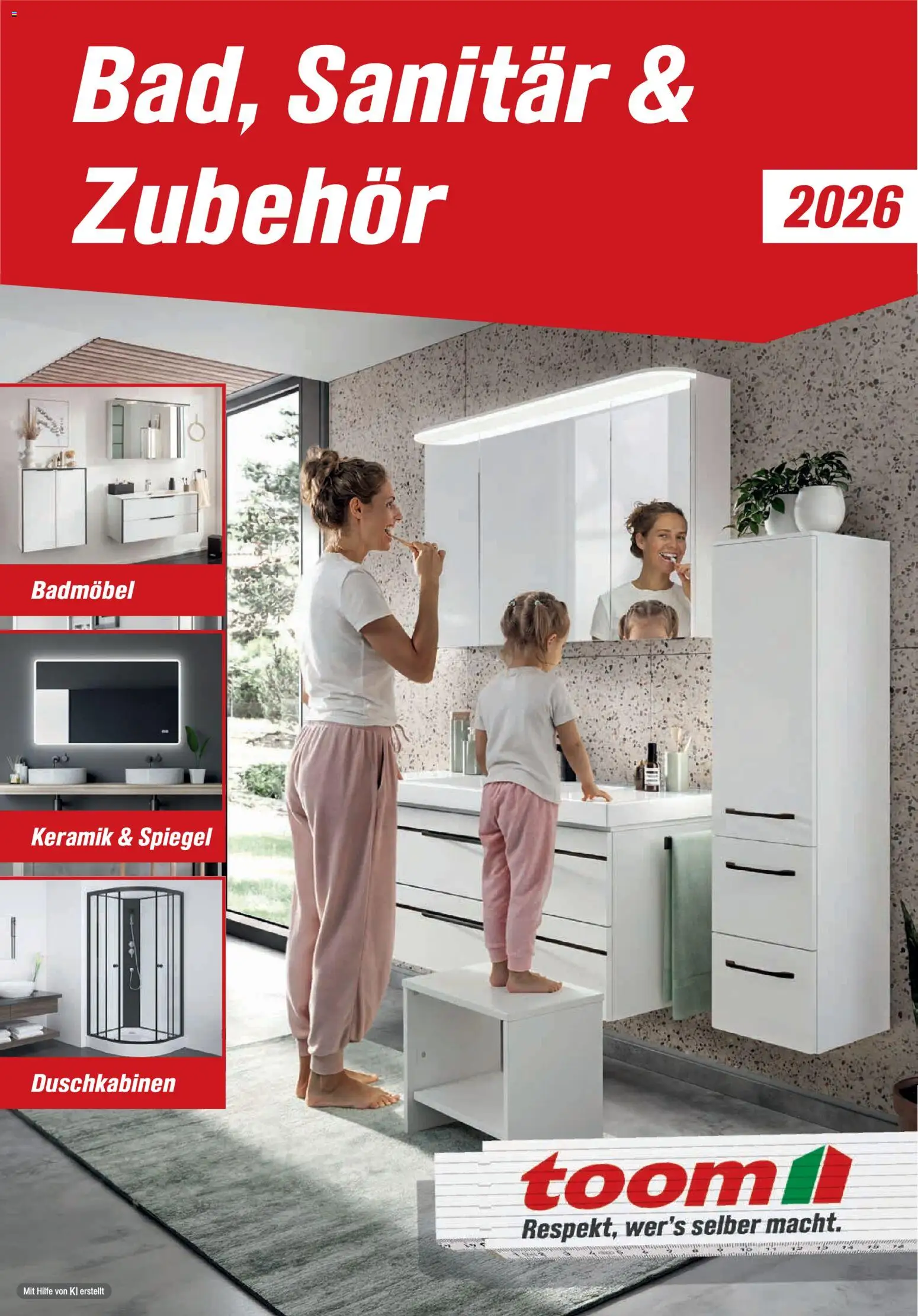 Toom Baumarkt Bad, Sanitär & Zubehör 2026 – gültig ab 01.01.2026 | Seite: 1 | Produkte: Spiegel