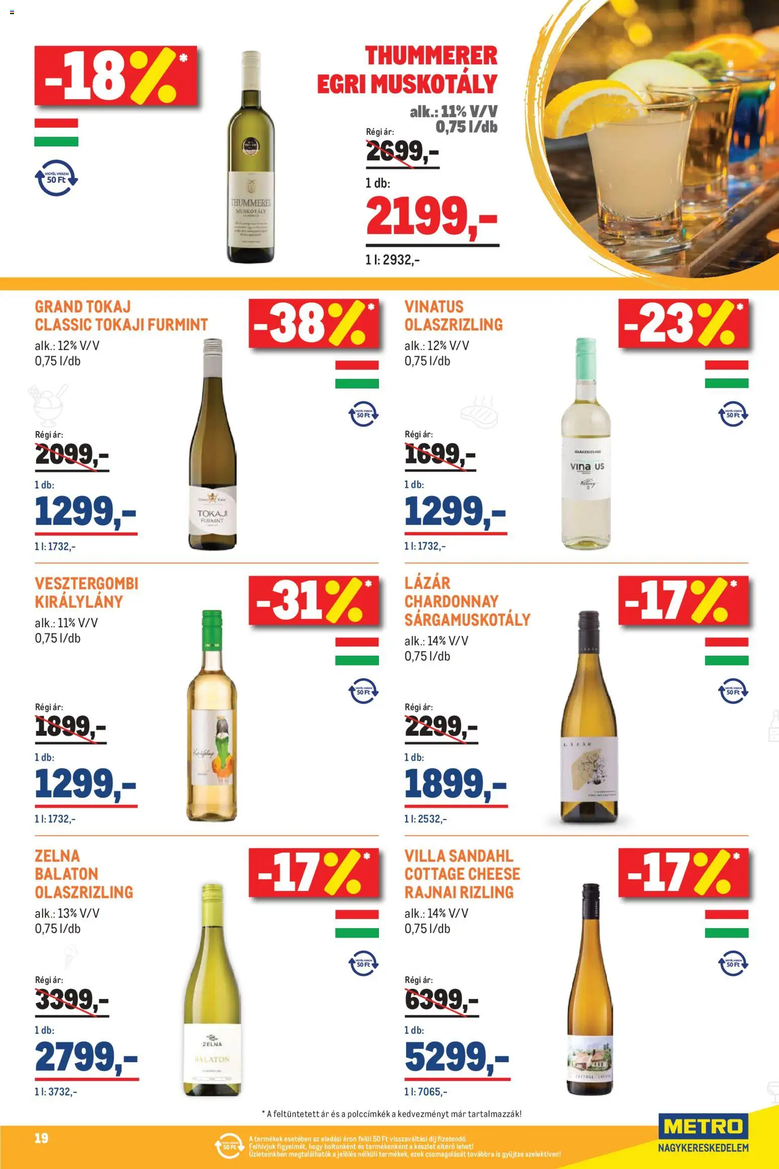 Metro akciós ujság - amely érvényes a következő dátumtól: 2026.07.01. | Oldal: 19 | Termékek: Cottage cheese, Só