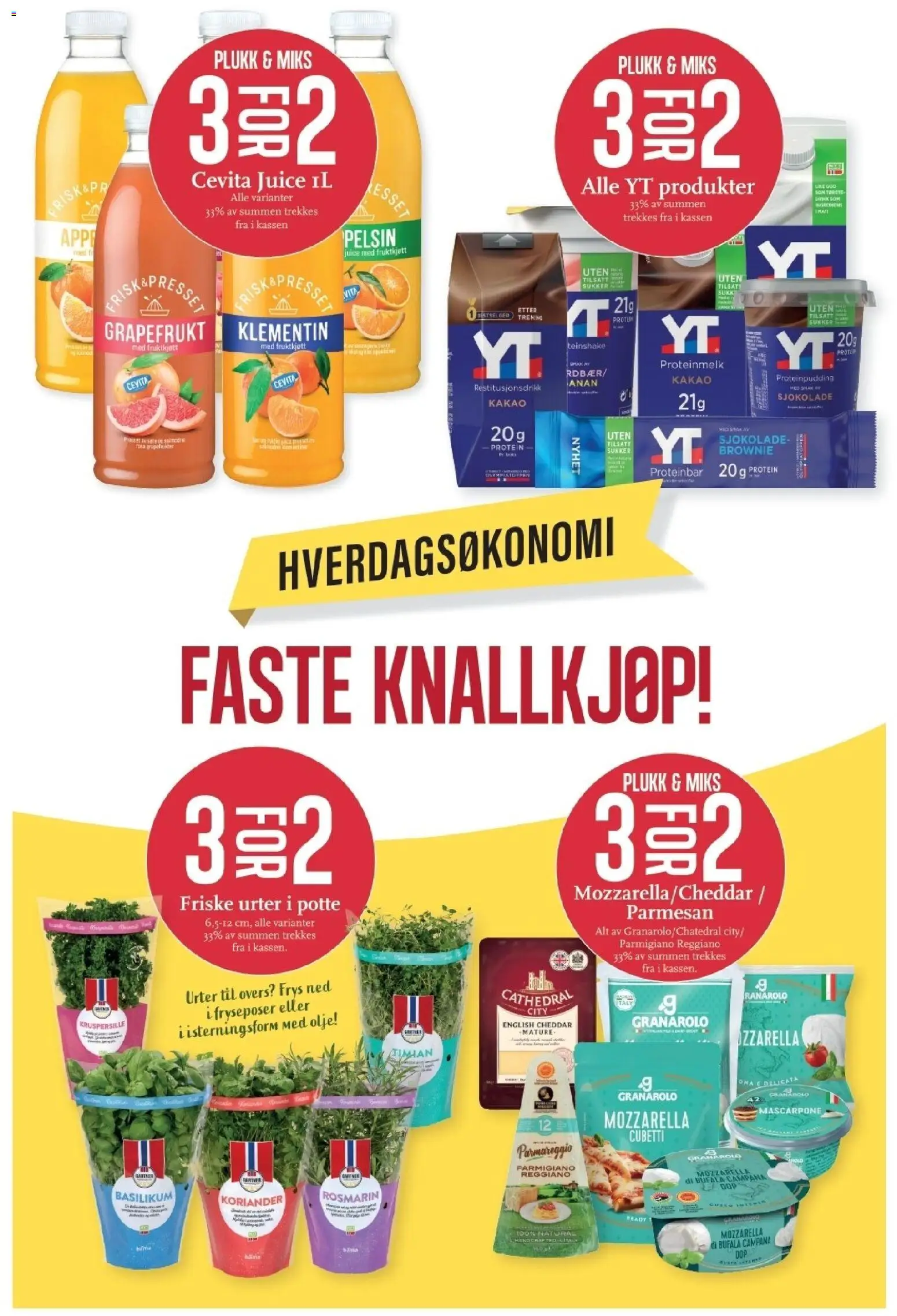 {H1} | Side: 5 | Produkter: Olje, Juice, Grapefrukt, Proteinbar