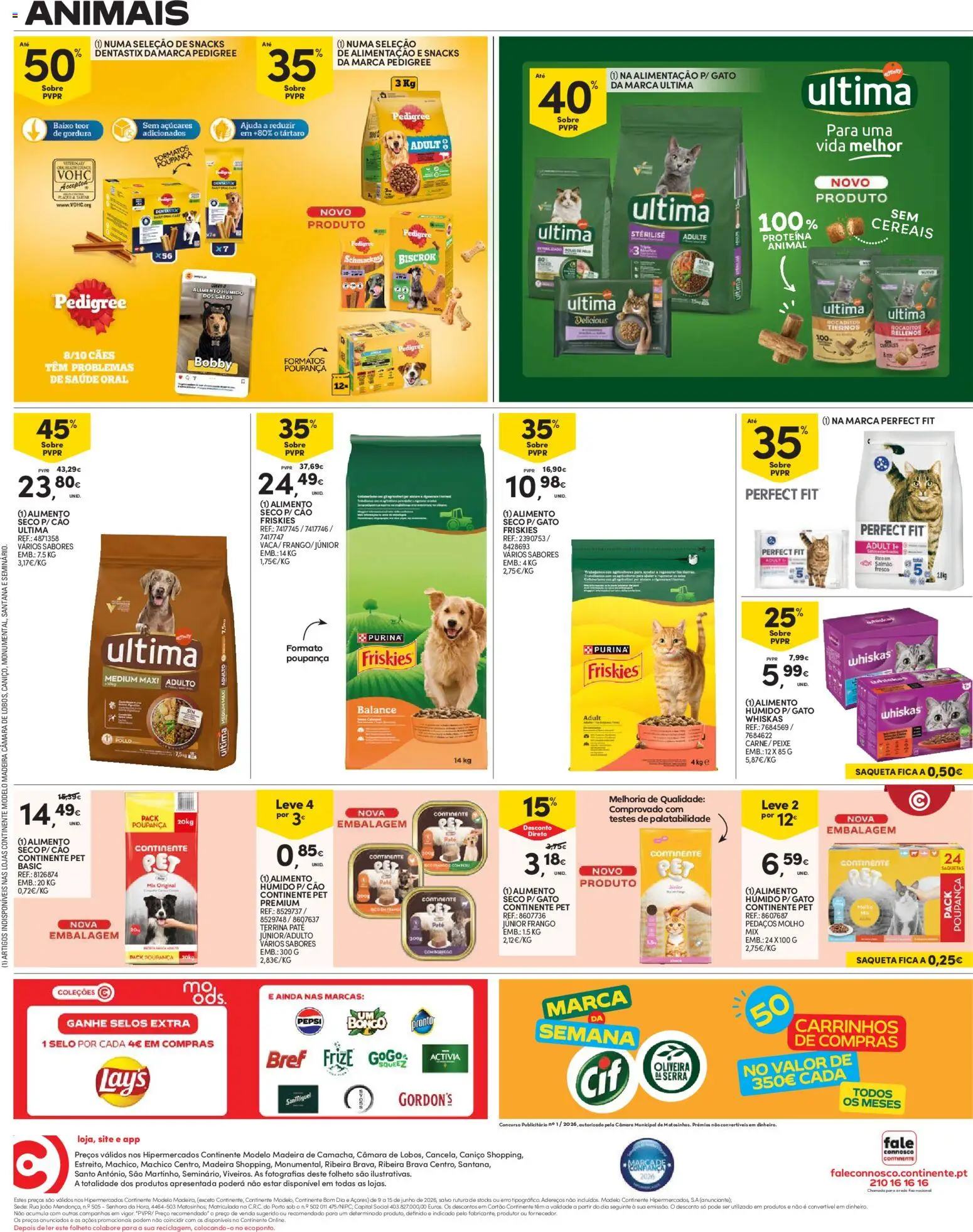 Continente Madeira │ válido de 09.06.2026 | Página: 24 | Produtos: Frango, Salmão, Peixe, Cereais