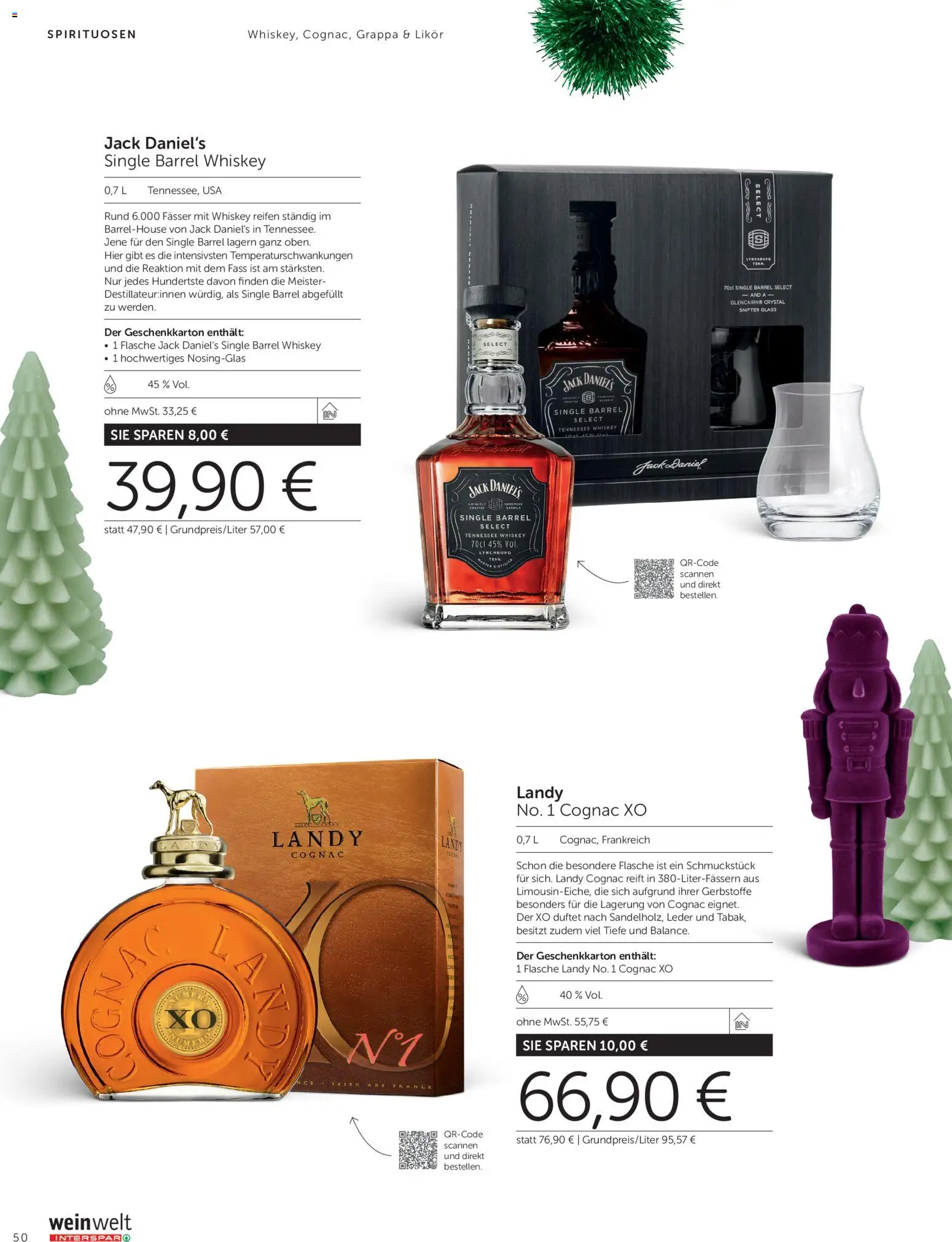 Interspar GESCHENKE WELT gültig ab 13.10.2026 | Seite: 50 | Produkte: Whiskey