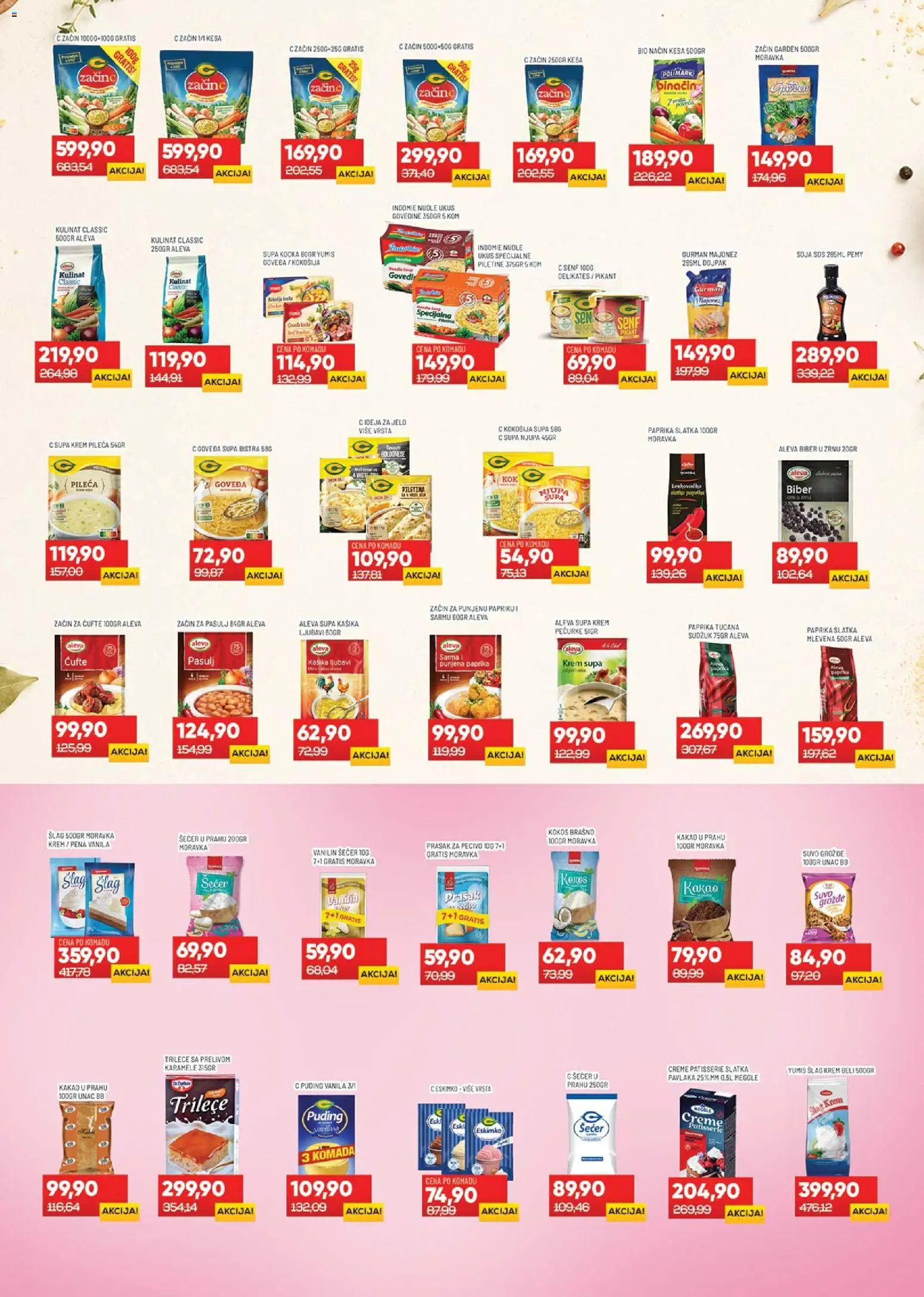 Medius katalog - važi od 30.06.2026 | Strana: 11 | Proizvode: Puding, Sos, Piletina, Pavlaka
