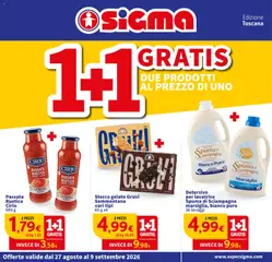 Anteprima del volantino SIGMA volantino Toscana valido a partire dal 27/08/2026