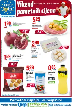 RAFFAELLO KOCKE, 350 g, 1 kg = 9,97 €, Cijena na 17/10/2025: 4,99 € - Pregled kataloga iz trgovine Eurospin, vrijedi od 16.09.2026 | Stranica: 16