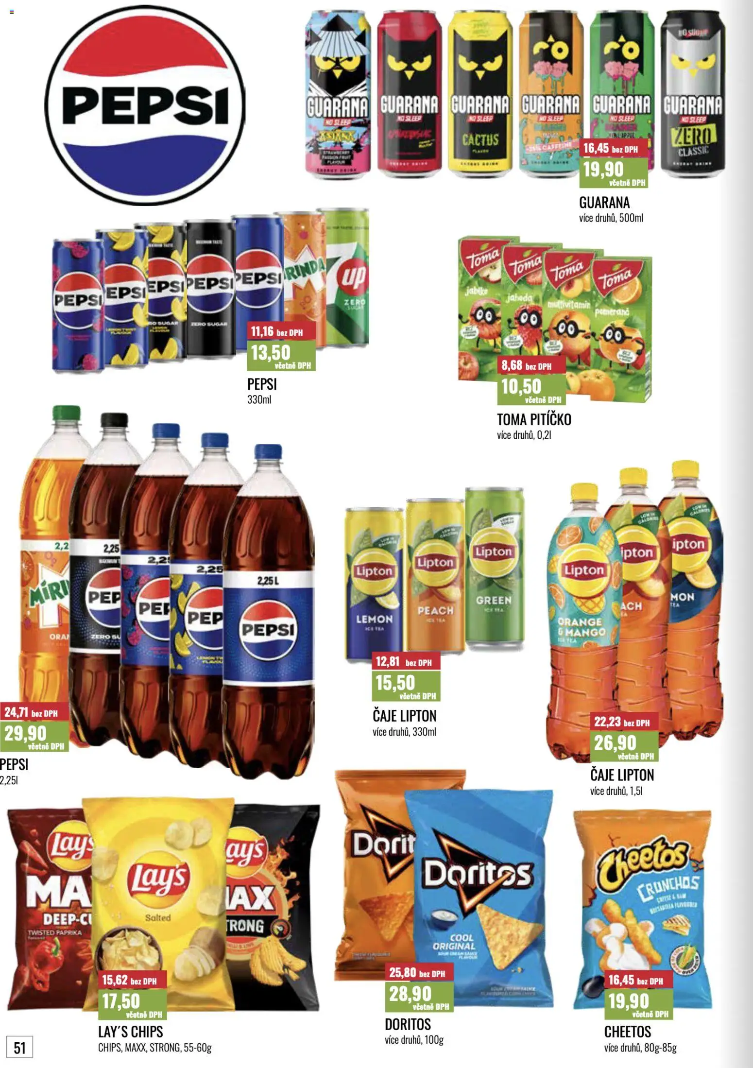Ratio leták od 01.10.2026 | Strana: 52 | Produkty: Mango, Cheetos, Paprika, Ice tea