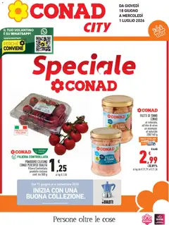 Anteprima del volantino Conad volantino City Piemonte valido a partire dal 18.06.2026