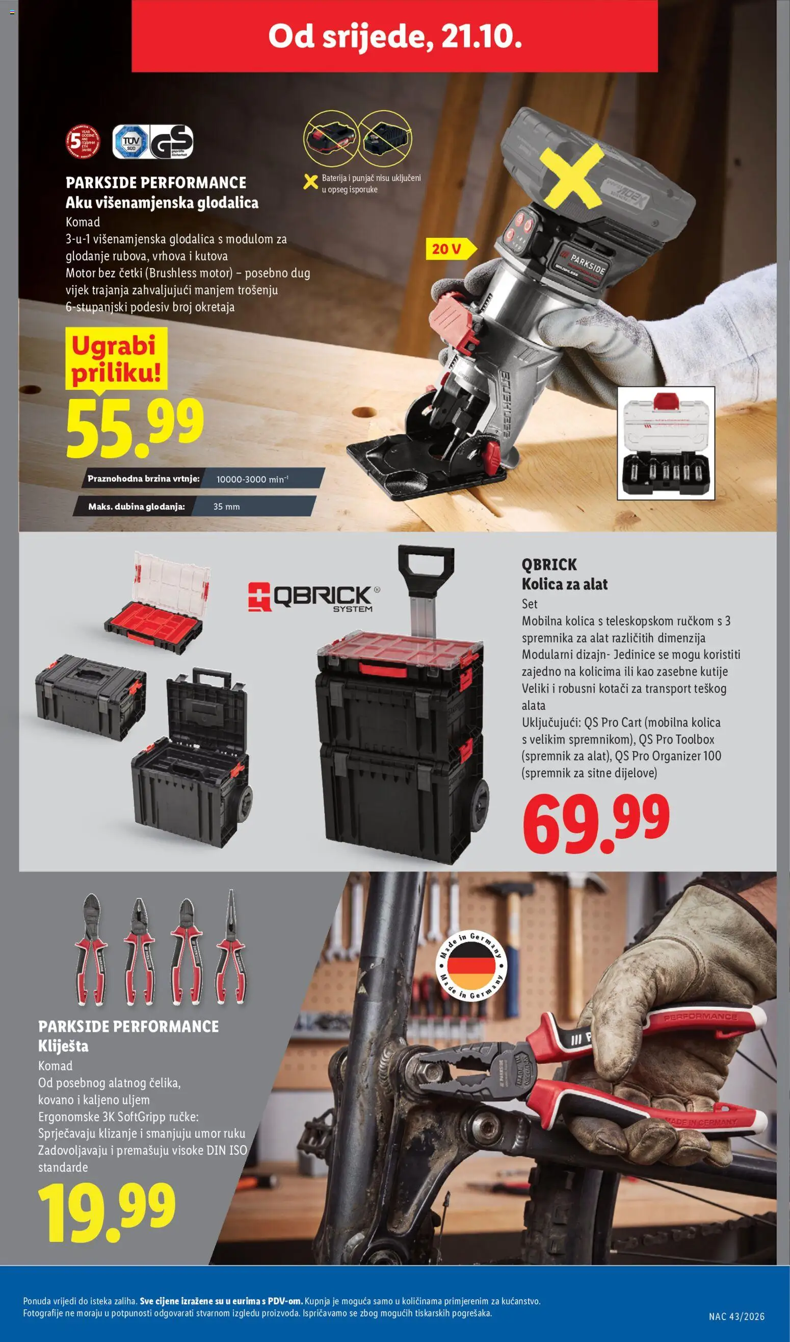 Lidl katalog | vrijedi od 19.10.2026 | Stranica: 47