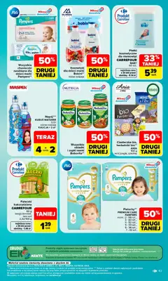Pogląd oferty "Carrefour gazetka" - ważna od 14.09.2026 | Strona: 45 | Produkty: Chusteczki, Kosmetyki, Por, Ryba